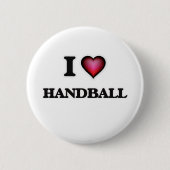 I Liebe Handball Button (Vorderseite)