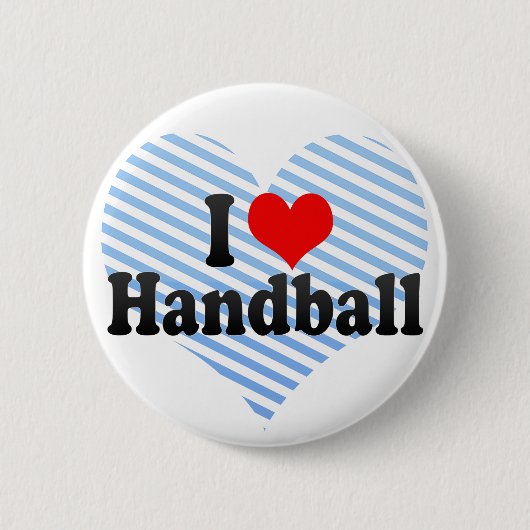 I Liebe-Handball Button (Vorderseite)