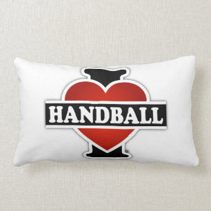 I Liebe-Handball Lendenkissen