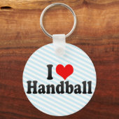 I Liebe Handball Schlüsselanhänger (Vorderseite)