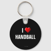 I Liebe Handball Schlüsselanhänger (Vorderseite)