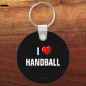 I Liebe Handball Schlüsselanhänger (Vorderseite)
