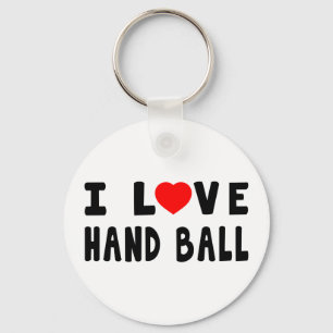 I Liebe-Handball Schlüsselanhänger
