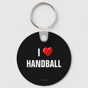 I Liebe Handball Schlüsselanhänger