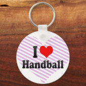I Liebe Handball Schlüsselanhänger (Vorderseite)