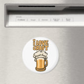 I Liebe Handboote Magnet (In Situ (Geschirrspüler))