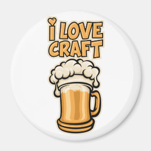 I Liebe Handboote Magnet