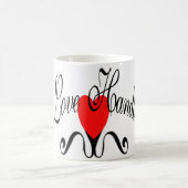 I Liebe-Handtaschen Kaffeetasse (Mittel)