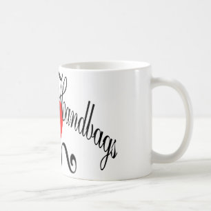 I Liebe-Handtaschen Kaffeetasse