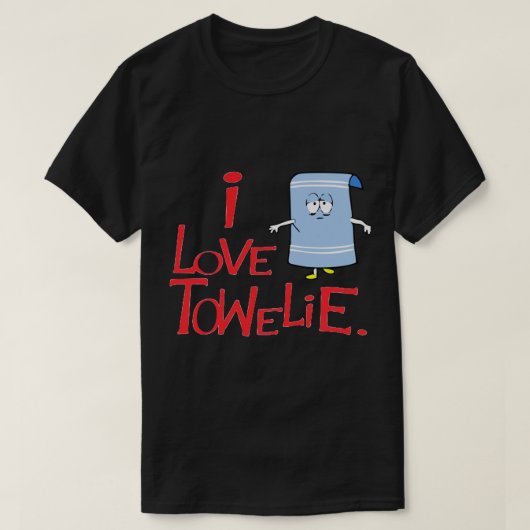 I Liebe Handtücher 20 T-Shirt (Design vorne)
