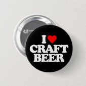 I LIEBE-HANDWERKS-BIER BUTTON (Vorne & Hinten)