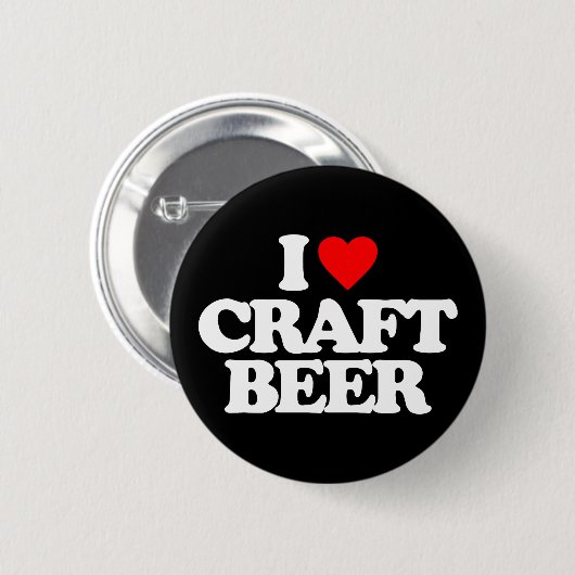 I LIEBE-HANDWERKS-BIER BUTTON (Vorne & Hinten)