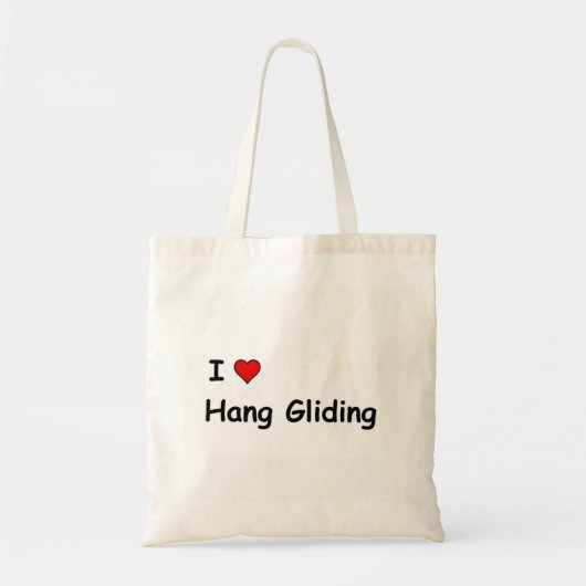 I Liebe Hang Gliding Tragetasche (Vorne)