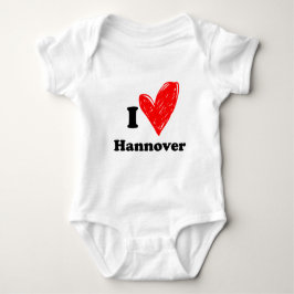 I Liebe Hannover Baby Strampler