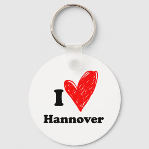 I Liebe Hannover Schlüsselanhänger
