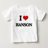 I Liebe Hanson Baby T-shirt (Vorderseite)