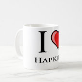 I Liebe Hapkido Kaffeetasse (Vorderseite Links)