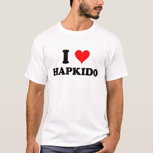 I Liebe Hapkido T-Shirt (Vorderseite)