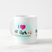 I Liebe Har Gao (Garnelenknödel) Kaffee Tasse (Vorderseite Links)