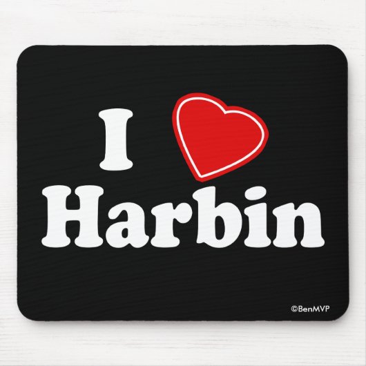 I Liebe Harbin Mousepad (Vorne)