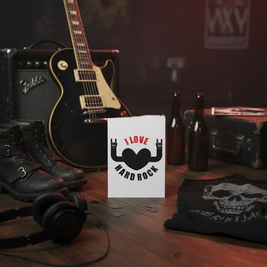 I Liebe Hard Rock Einladung
