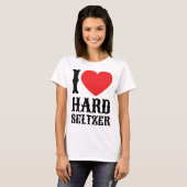 I Liebe Hard Seltzer Ranch Wasser Alkohol Obstbär T-Shirt (Vorne ganz)