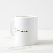 I Liebe Hardstyle Kaffeetasse (Vorderseite Links)