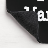 I Liebe Harley Herz Brauch personalisiert Mousepad (Ecke)