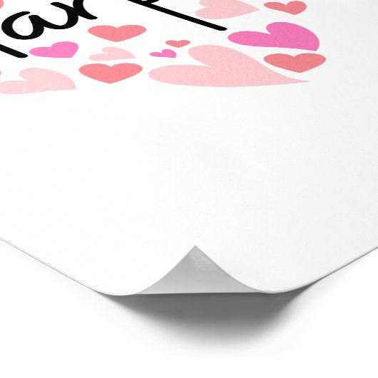 I Liebe Harper Poster (Ecke)