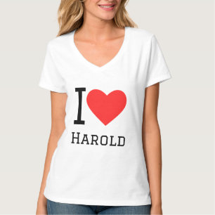 I Liebe harrt T-Shirt