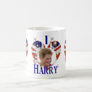 I Liebe-Harry-Herzen Großbritannien-Flagge Kaffeetasse