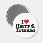 I Liebe Harry S Truman Magnet (Vorderseite/Rückseite)