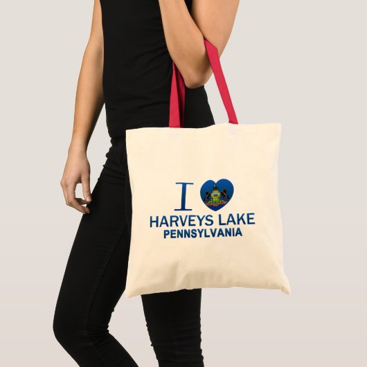 I Liebe Harveys See, PA Tragetasche (Vorderseite (Produkt))