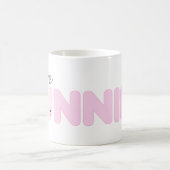 I Liebe-Häschen-(rosa) Tasse (Mittel)
