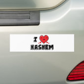 I Liebe Hashem Autoaufkleber (Auf Auto)