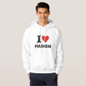 I Liebe Hashem Hoodie (Vorne ganz)