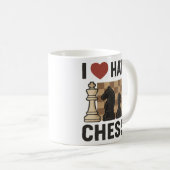 I Liebe Hass Schach Tasse (VorderseiteRechts)