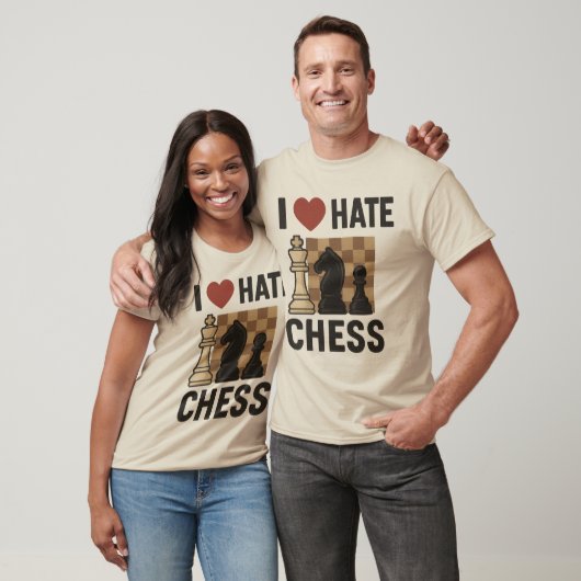I Liebe Hate Schach T - Shirt (Unisex)