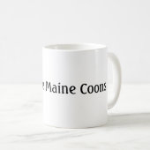 I Liebe Haupt Coons Cat Art Maine Coon Cats Kaffeetasse (VorderseiteRechts)