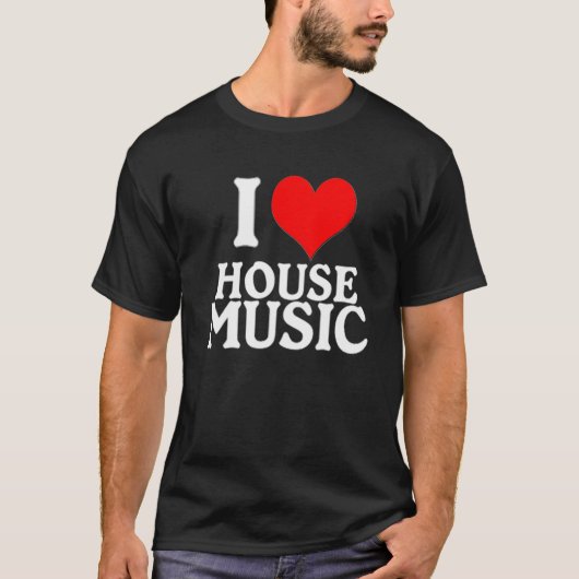 I LIEBE-HAUS-MUSIK - dunkler Ed. T-Shirt (Vorderseite)