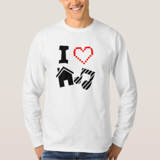 I Liebe-Haus-Musik T-Shirt