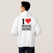 I LIEBE-HAUS-MUSIKHOODIE HOODIE (Schwarz voll)