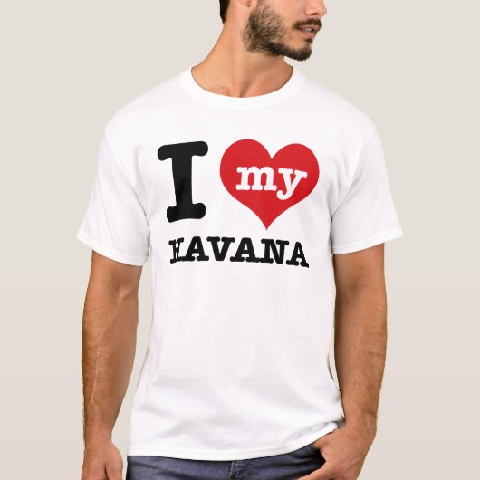 I Liebe Havana T-Shirt (Vorderseite)