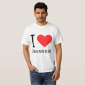 I Liebe havanese T-Shirt (Vorne ganz)
