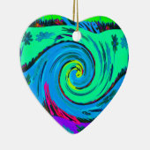 I Liebe Hawai.png Keramik Ornament (Rechts)