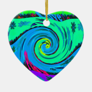 I Liebe Hawai.png Keramik Ornament