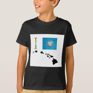 I Liebe-Hawaii-Entwurf T-Shirt