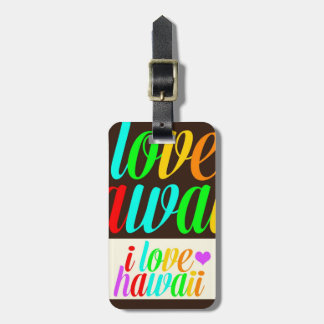 I Liebe-Hawaii-Gepäck-Umbau Gepäckanhänger