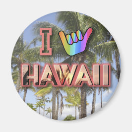 I Liebe Hawaii Magnet
