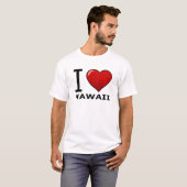 I LIEBE HAWAII T-Shirt (Vorne ganz)